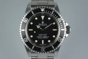 2011 Rolex Submariner 14060M with Box and Papers