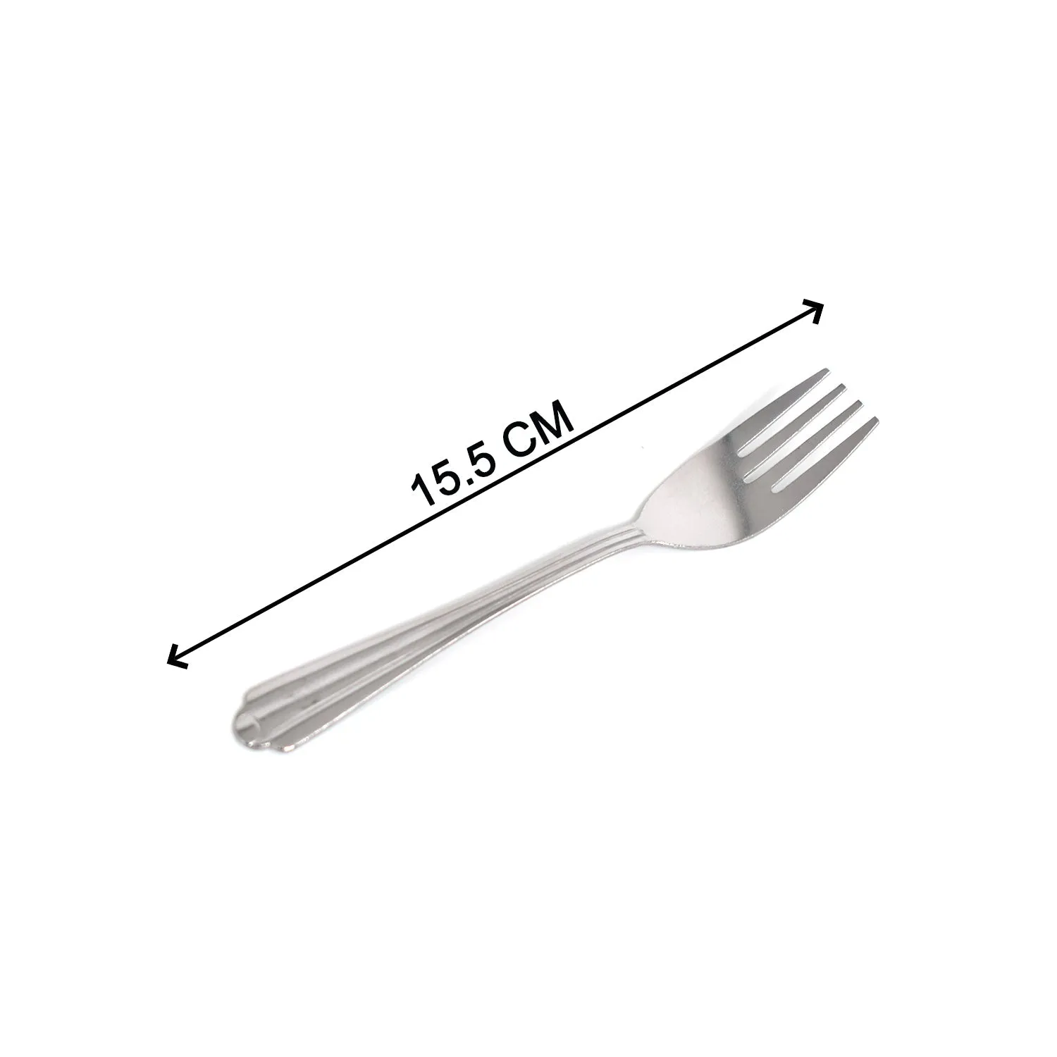 2775 Small Dinner Fork for home and kitchen. (set of 8Pc)