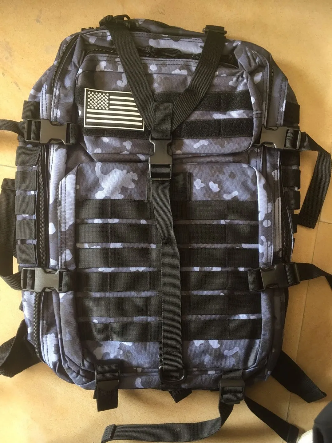 50L large Military-Style back pack for gym and Hiking