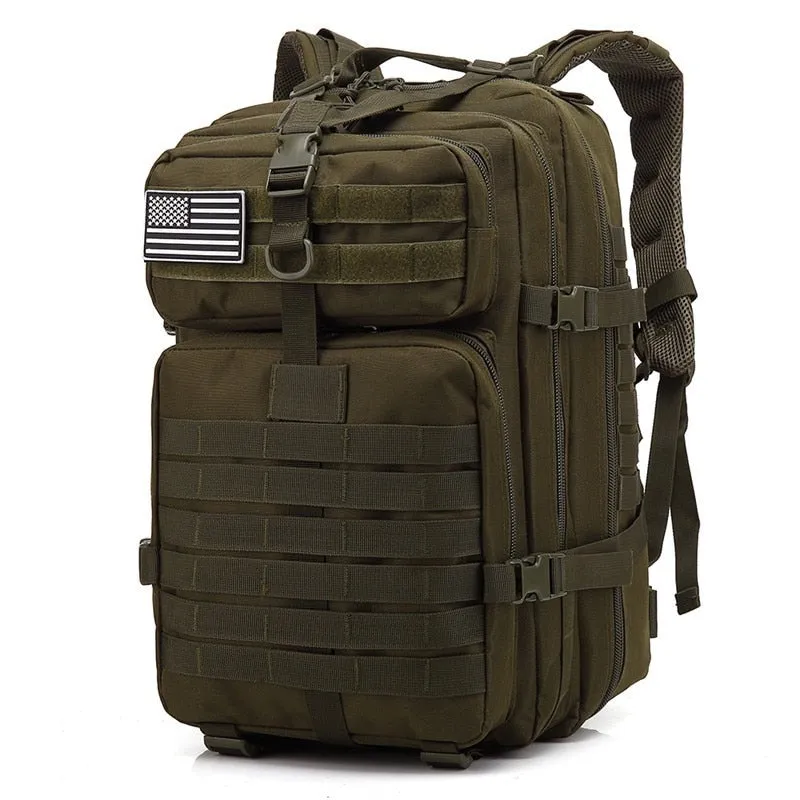 50L large Military-Style back pack for gym and Hiking