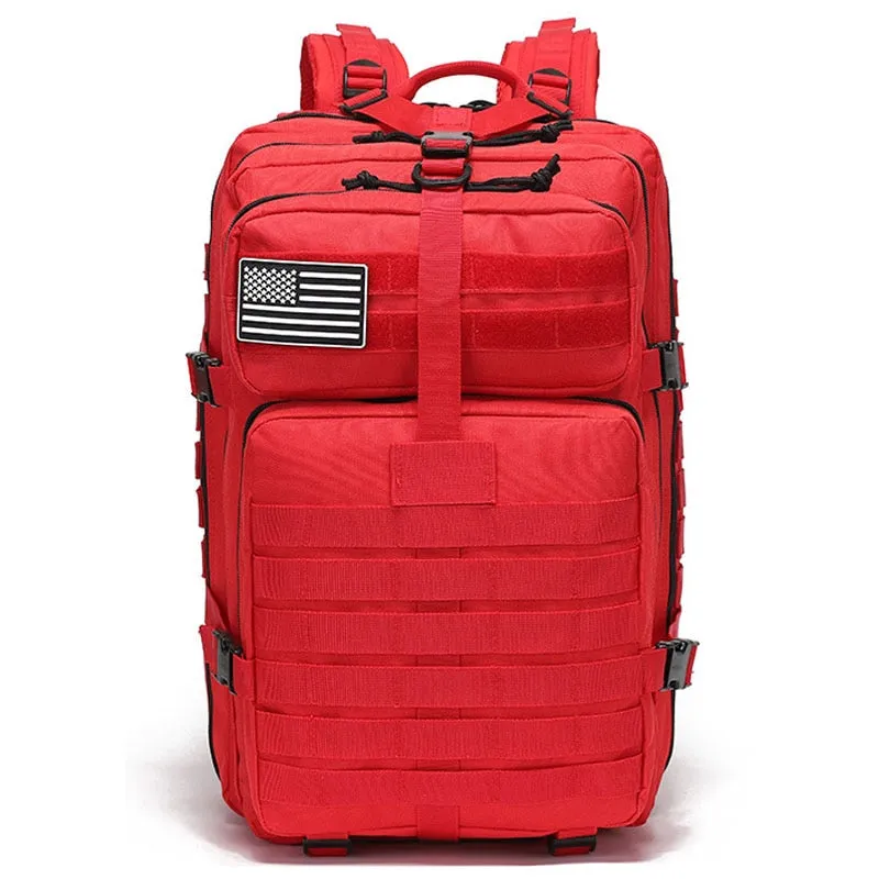 50L large Military-Style back pack for gym and Hiking