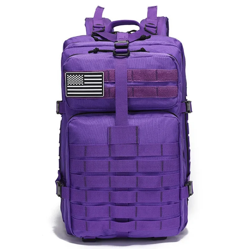 50L large Military-Style back pack for gym and Hiking