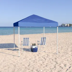 8'x8' Blue Pop Up Canopy JJ-GZ88-BL-GG