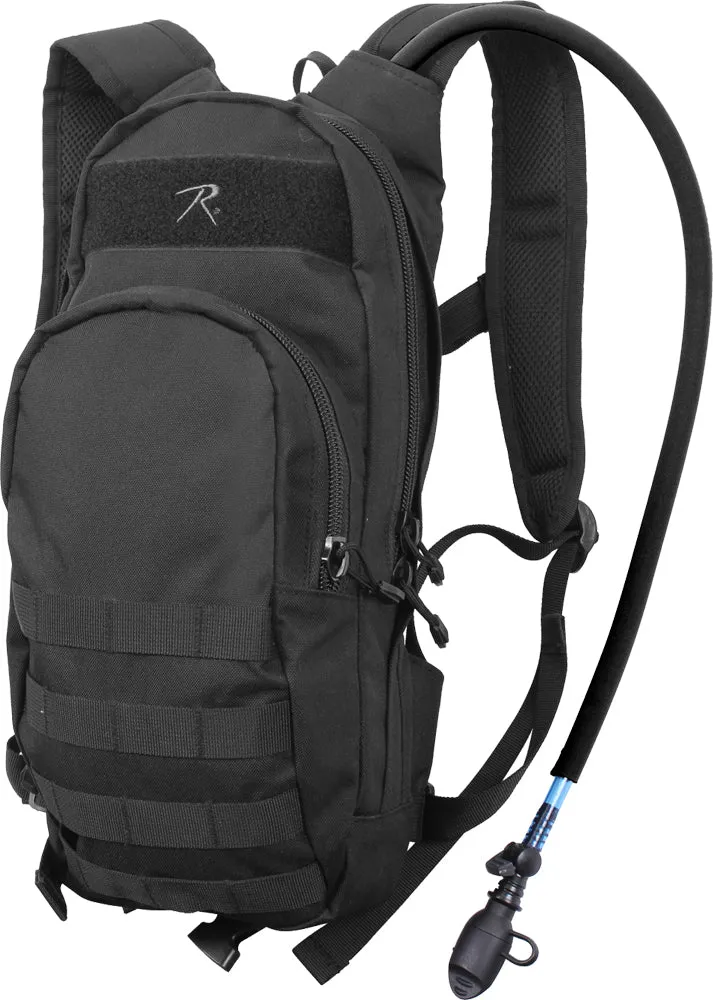 Black MOLLE Quickstrike Tactical Hydration Backpack (No Bladder)