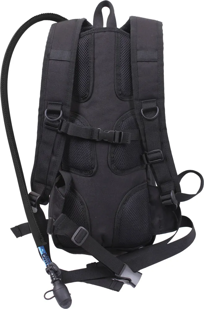 Black MOLLE Quickstrike Tactical Hydration Backpack (No Bladder)