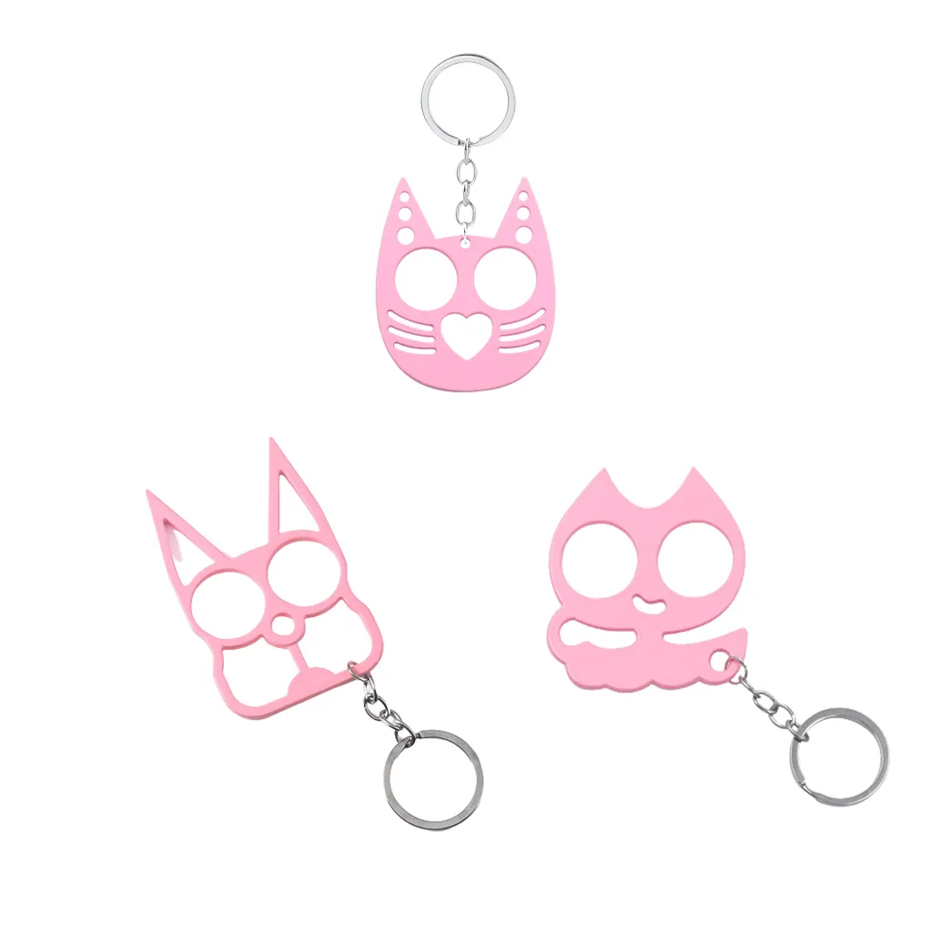 Cat Ears Kitty Knuckles 3-Piece Self Defense Kit