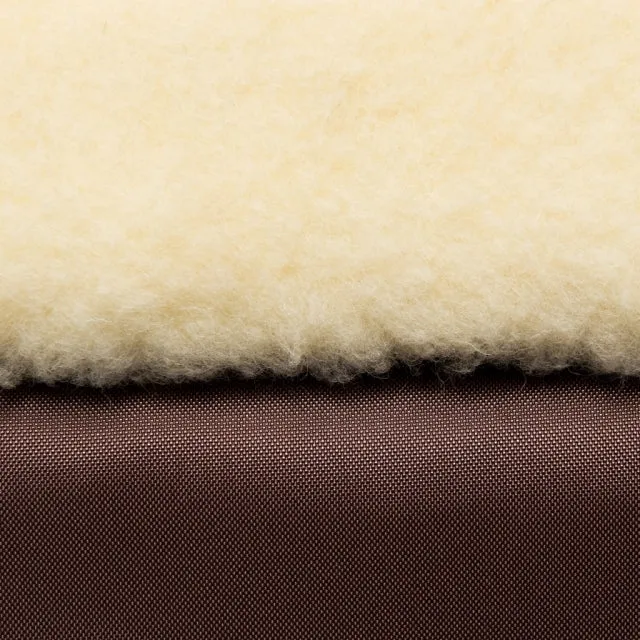 Chocolate Organic Wool Adjustable Footmuff