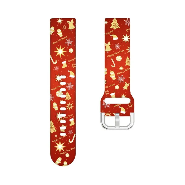 Christmas Watch Straps compatible with the Samsung Gear Sport