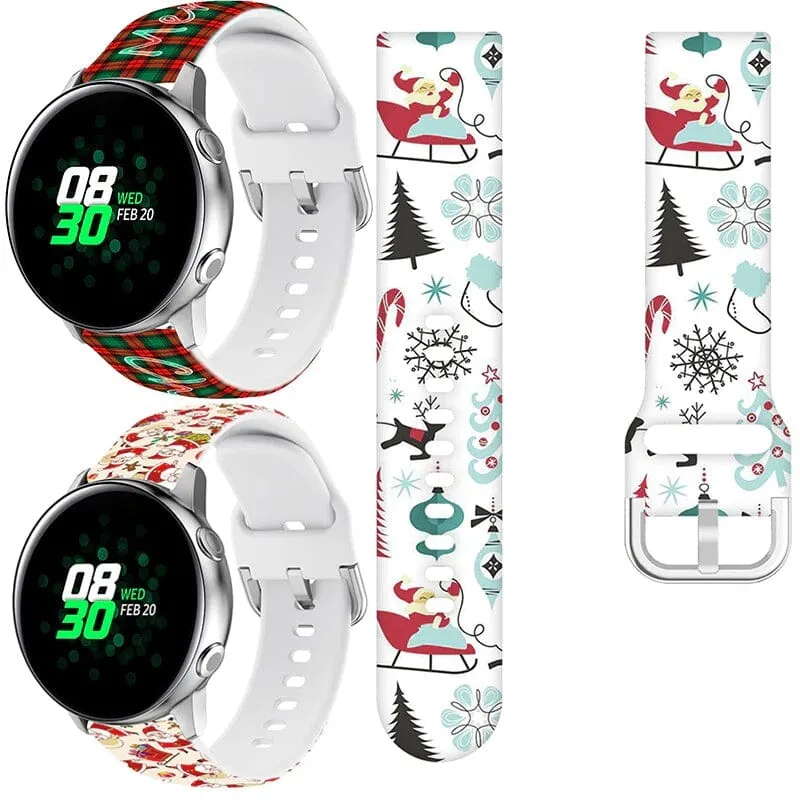 Christmas Watch Straps compatible with the Samsung Gear Sport