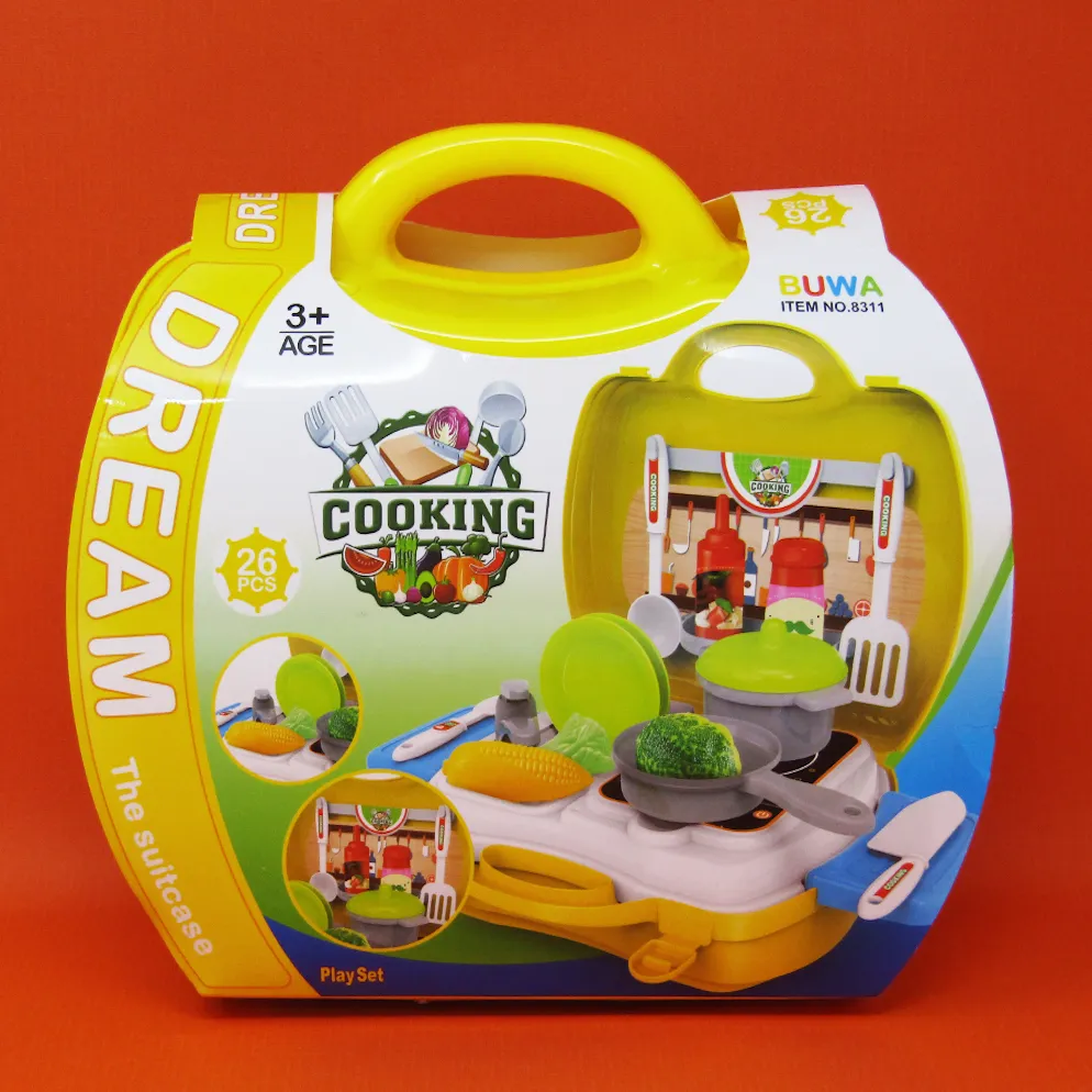 Cooking Suitcase Playset For Kids