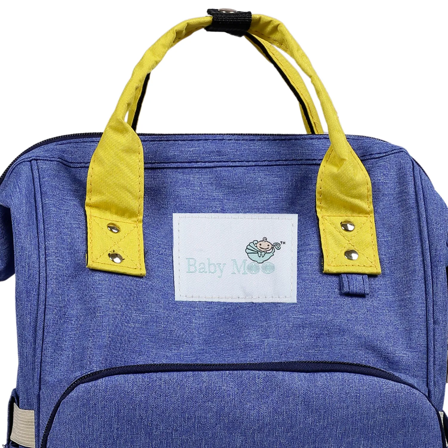 Diaper Bag 
Maternity Backpack Solid Blue