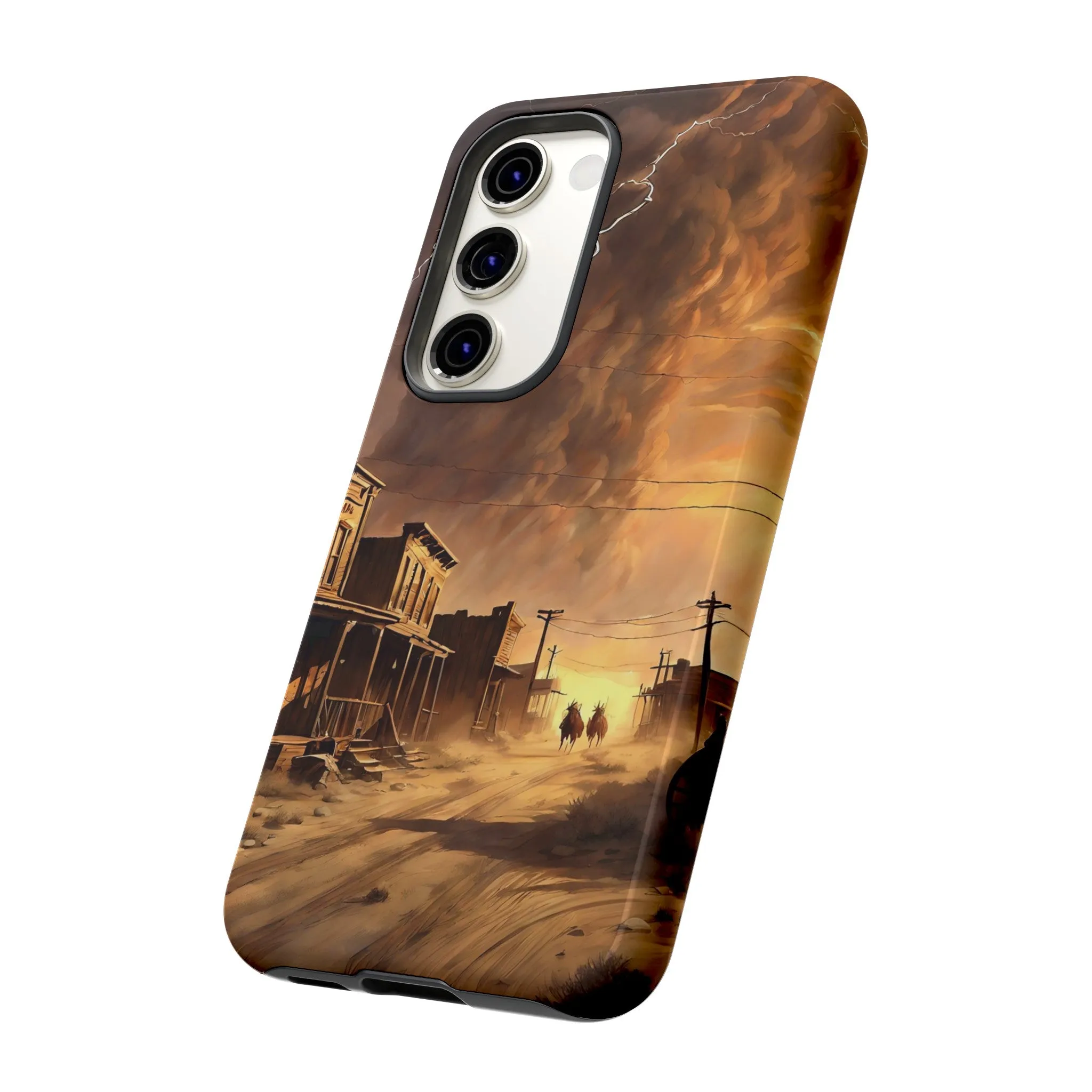 Dusty Western Town Phone Case