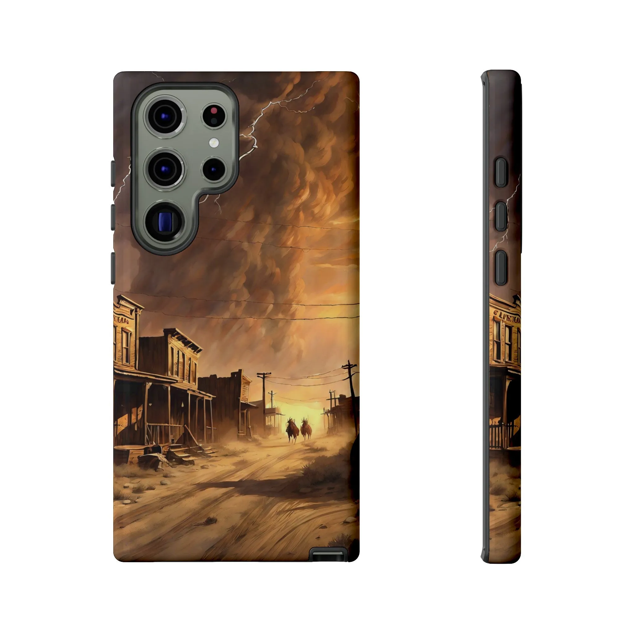 Dusty Western Town Phone Case