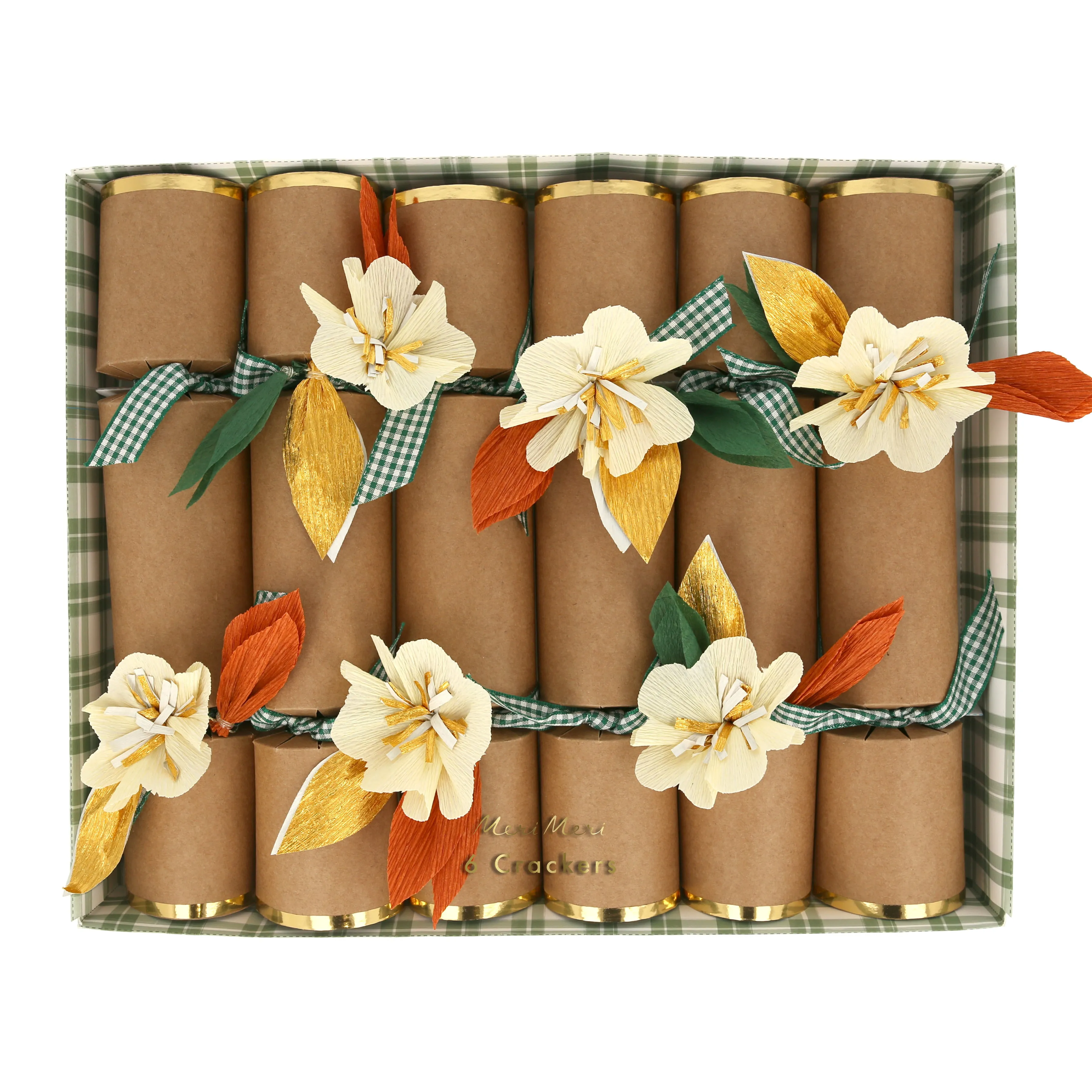 fall flower crackers