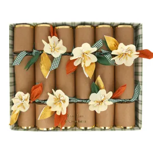 fall flower crackers