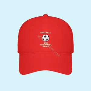 Football The Beautiful Game Baseball Cap