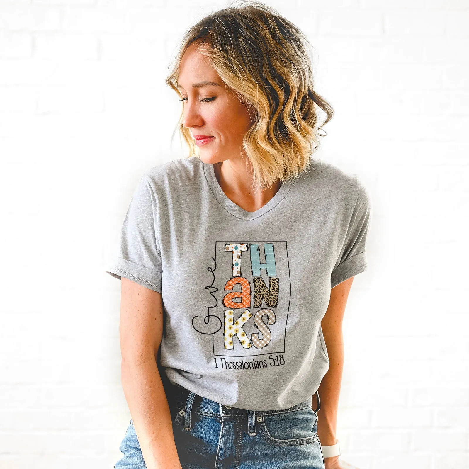 Give Thanks Fall Tee