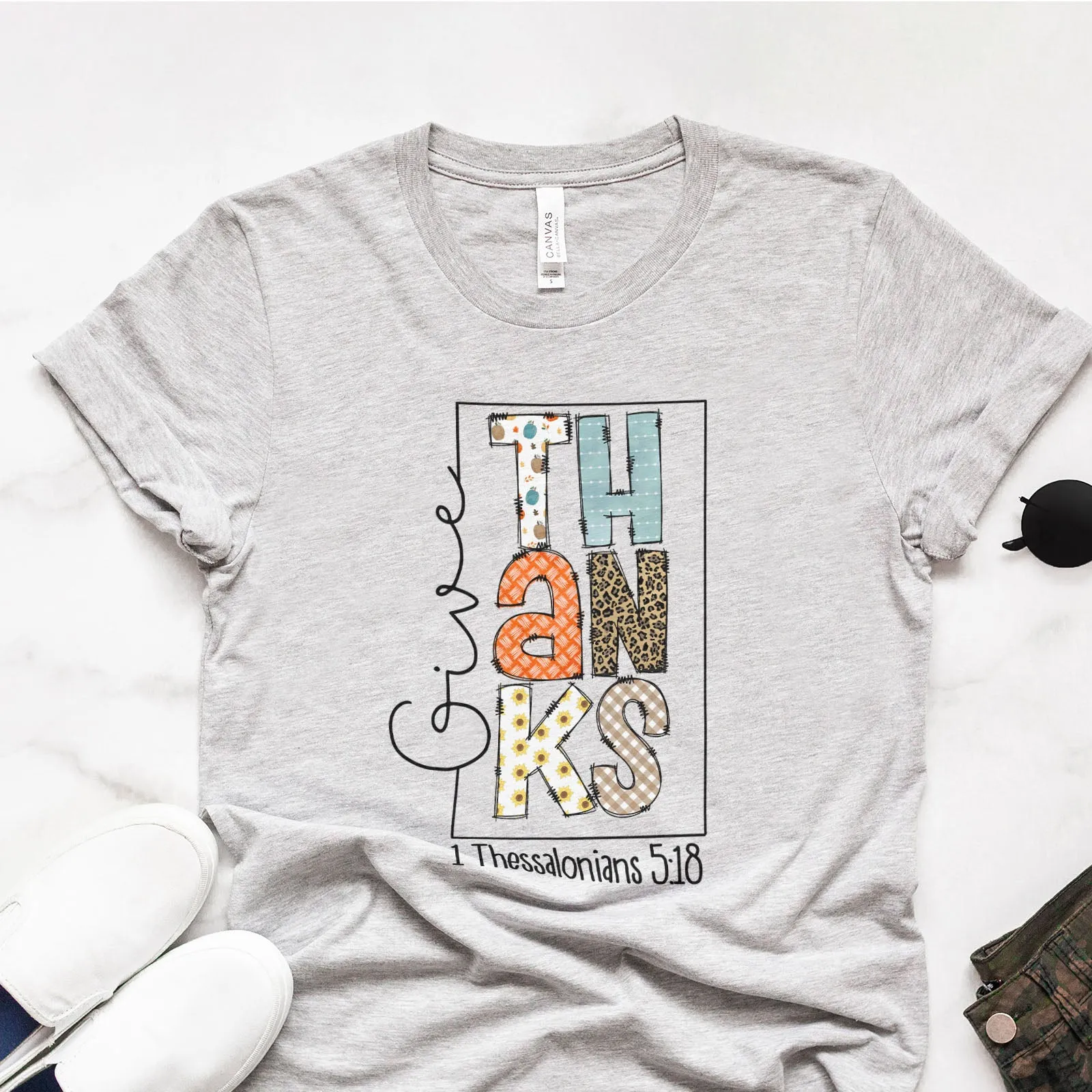 Give Thanks Fall Tee