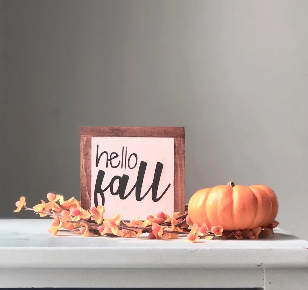 Hello Fall