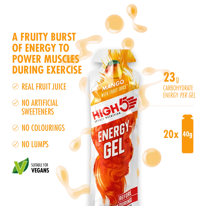 High 5 Energy Gel | Mango