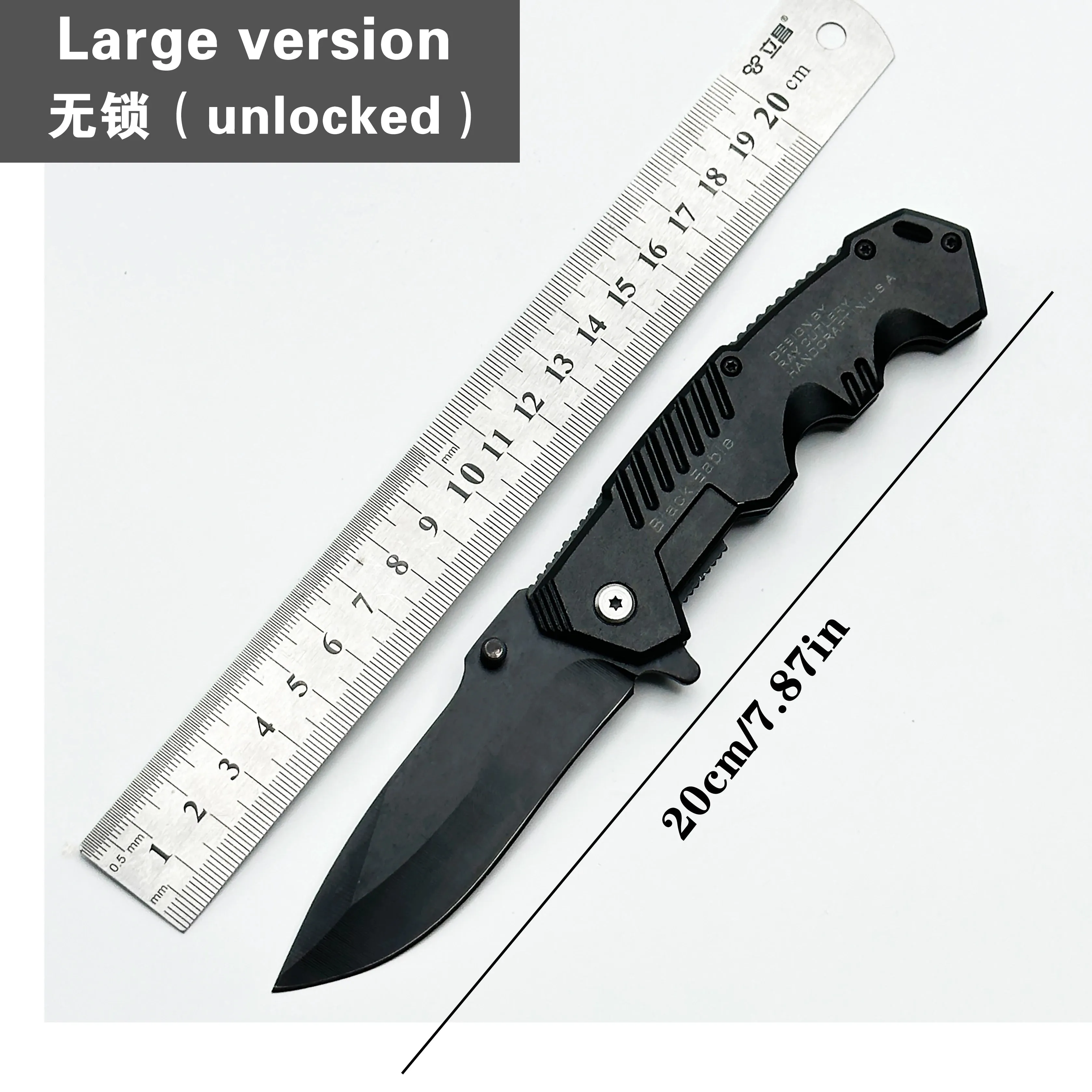 High-Hardness Folding Survival Knife