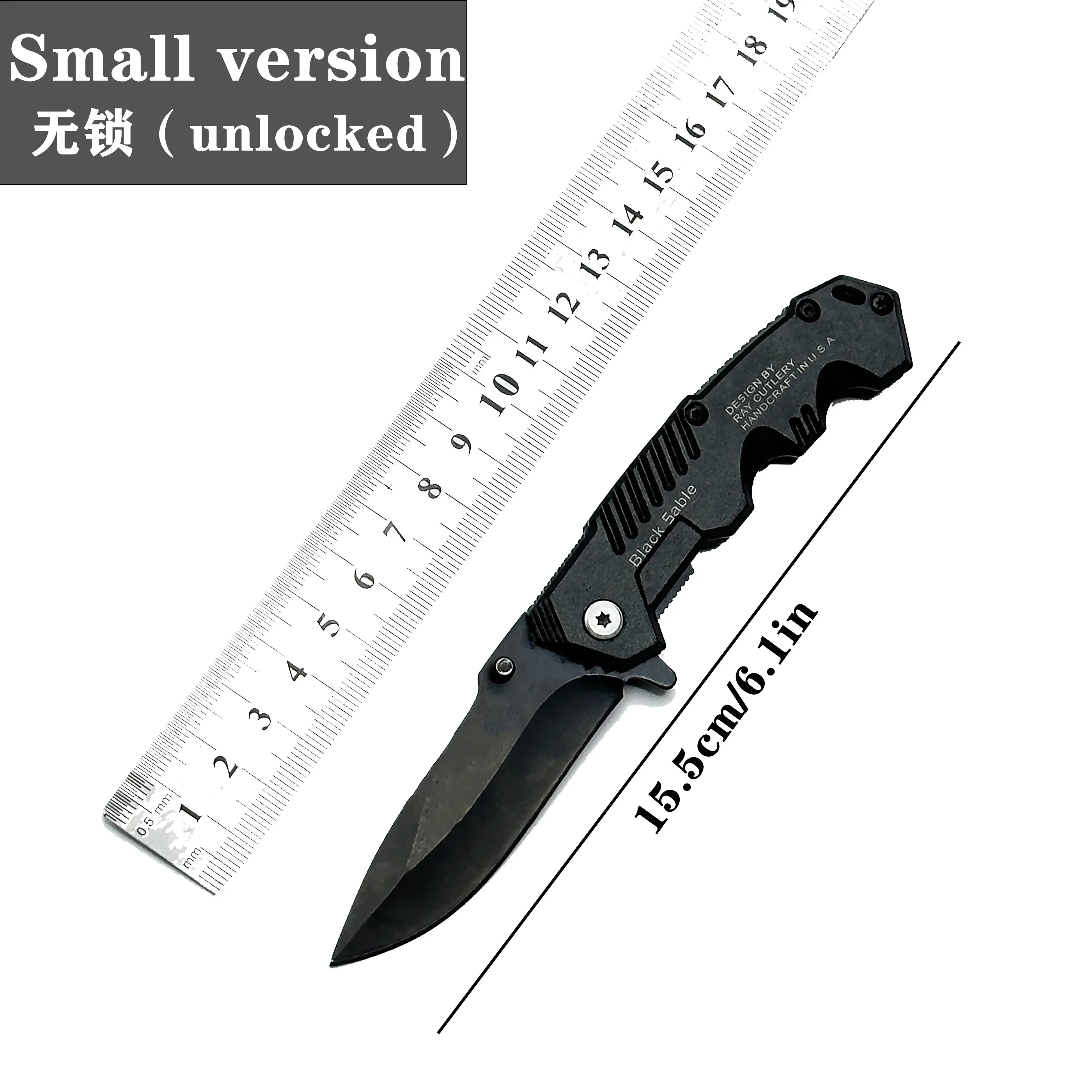 High-Hardness Folding Survival Knife