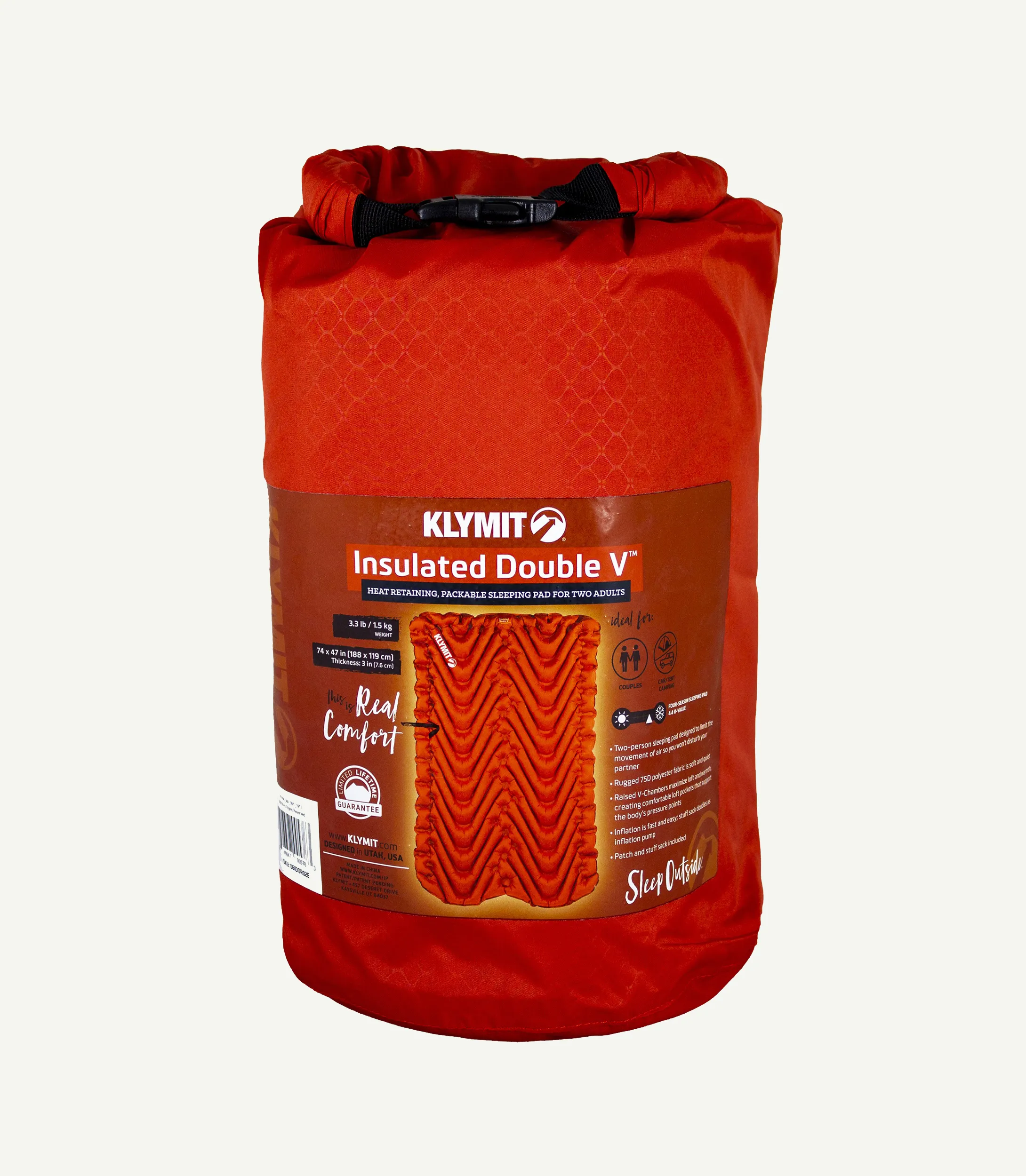 Insulated Double V™ Sleeping Pad