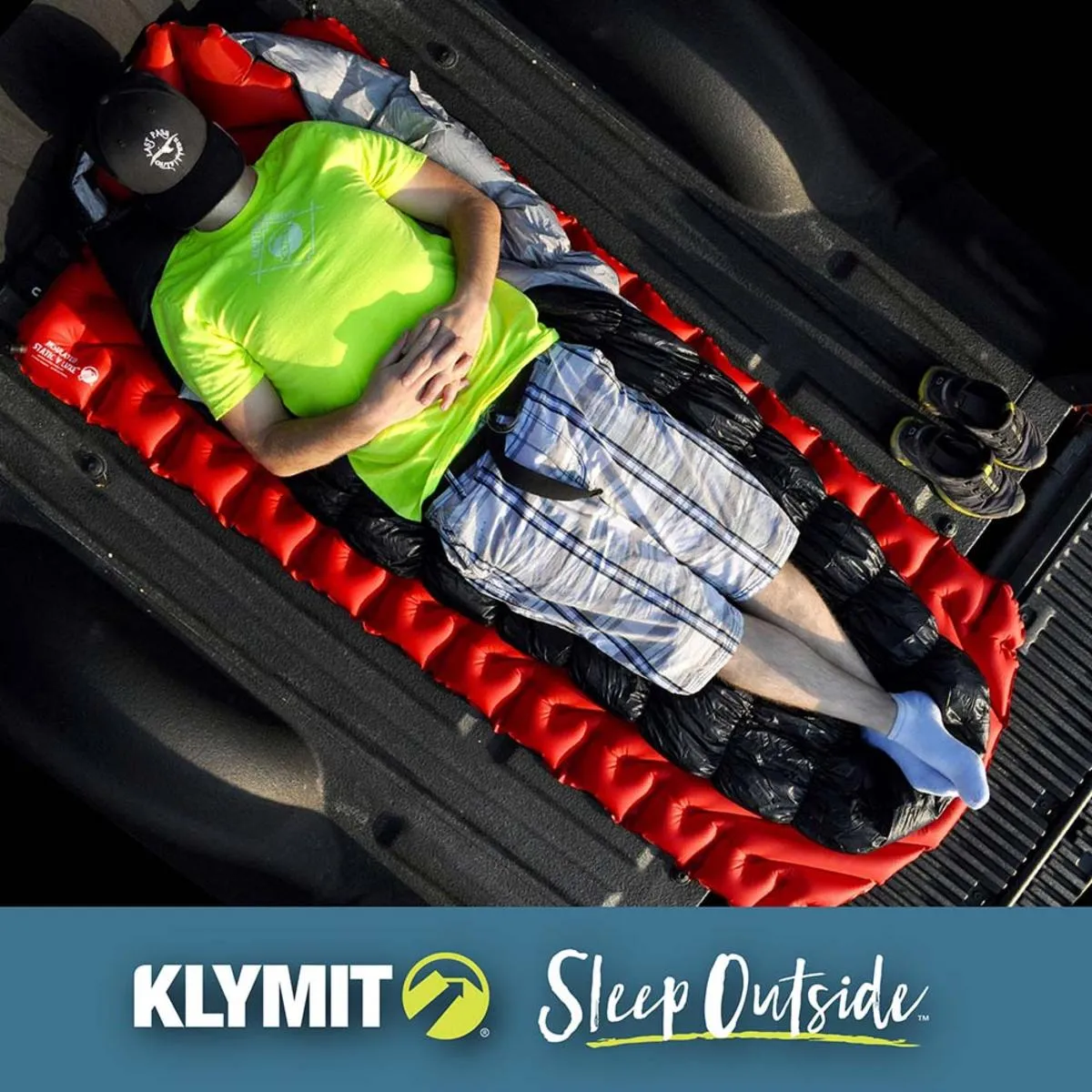 Klymit Insulated Static V Luxe Sleeping Pad - Red