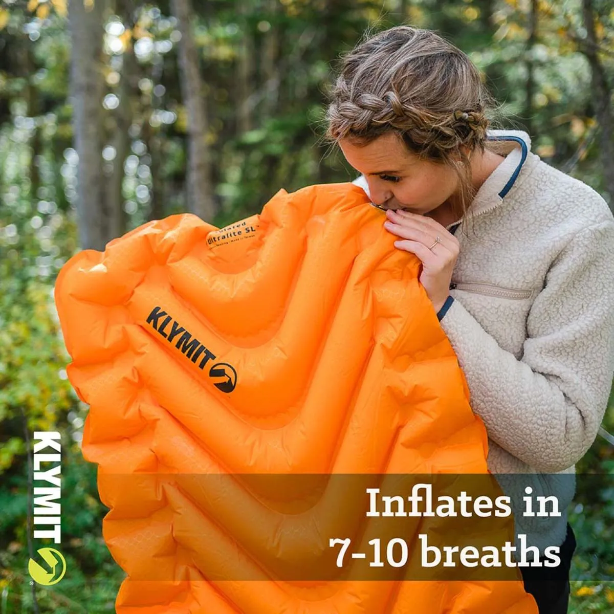 Klymit Insulated V Ultralite SL Sleeping Pad - Orange