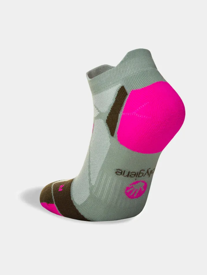 Marathon Fresh Socklet | Sage/Fluo Pink | Womens