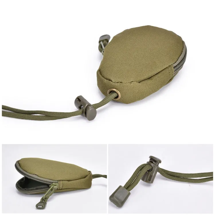 Mini Outdoor Hiking EDC Carrying Bag Key Coin Purse(Brown)