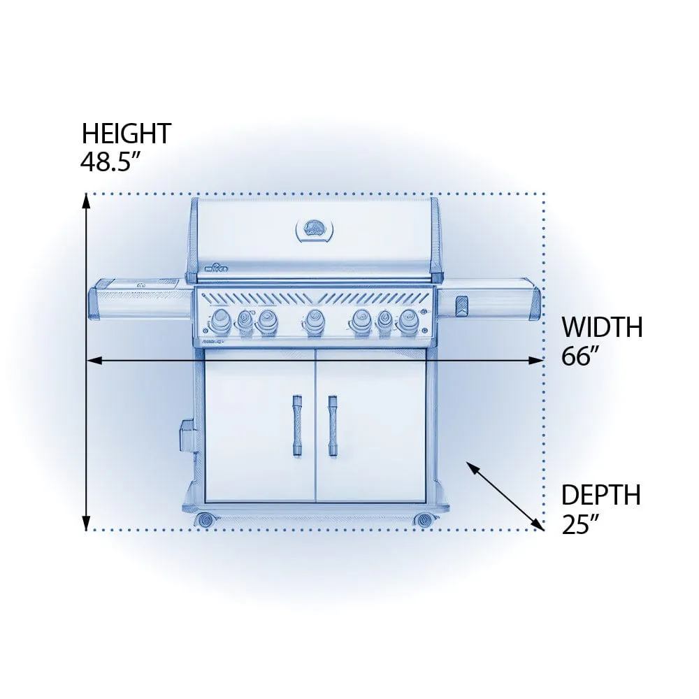 Napoleon | Rogue SE 625 RSIB With Infrared Side and Rear Burners