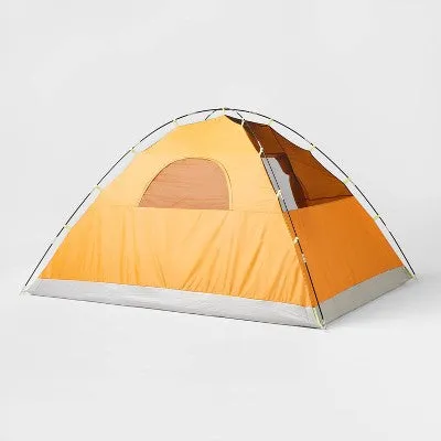 New - 4 Person Dome Camping Tent Rust - Embark