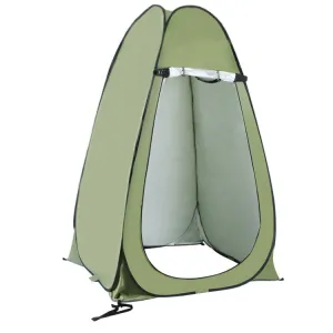 Outdoor Camping Toilet Changing Tent Automatic Shower Bathing Tent, Style: Double Person(Green)