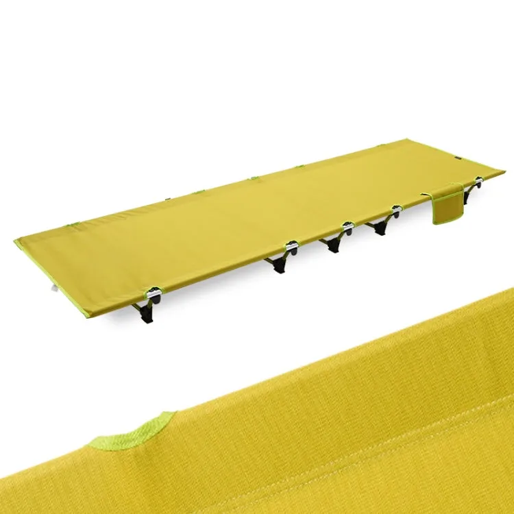 Outdoor Lightweight Folding Bed for Camping, Fishing, and Beach, Simple Leisure, 70.9 x 24 inches (Green)