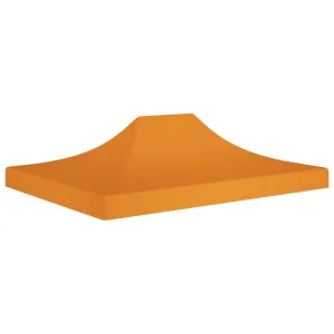 Party Tent Roof 4x3 m Orange 270 g/m²