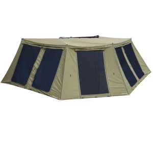 Peregrine 270° Deluxe Awning Walls – Ultimate Weather Protection (Fits 5 Arm Awnings)