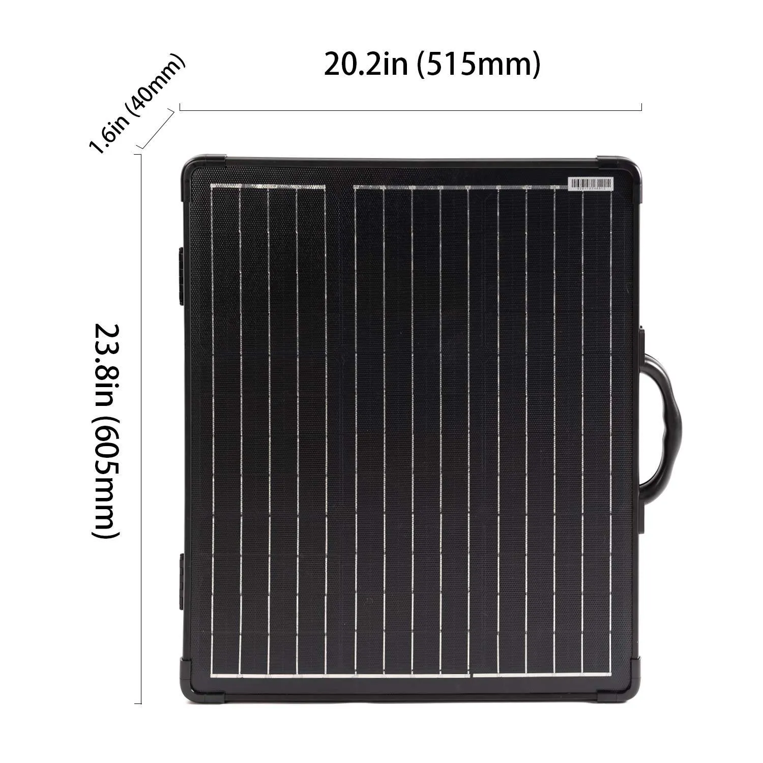 PLK 100W Portable Solar Panel Kit Lightweight Briefcase by ACOPOWER