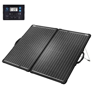 PLK 120W Portable Solar Panel Kit Lightweight Briefcase by ACOPOWER