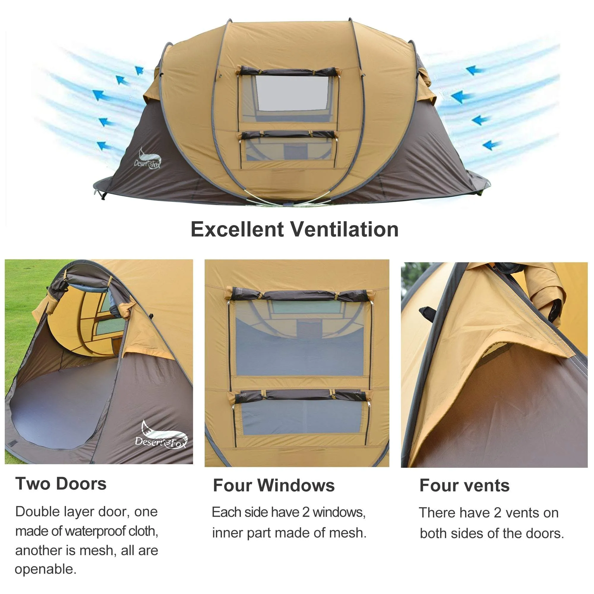 Pop-up Dome Camping Tent