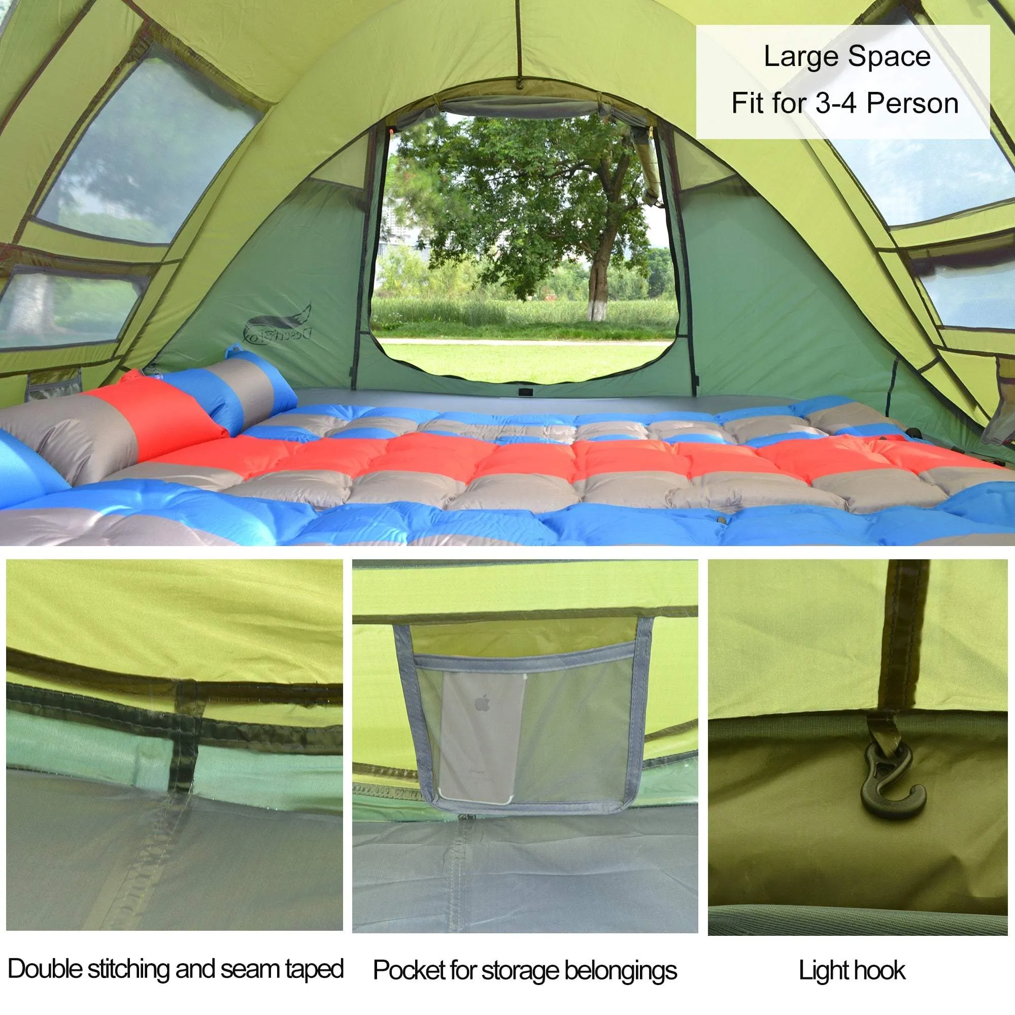 Pop-up Dome Camping Tent