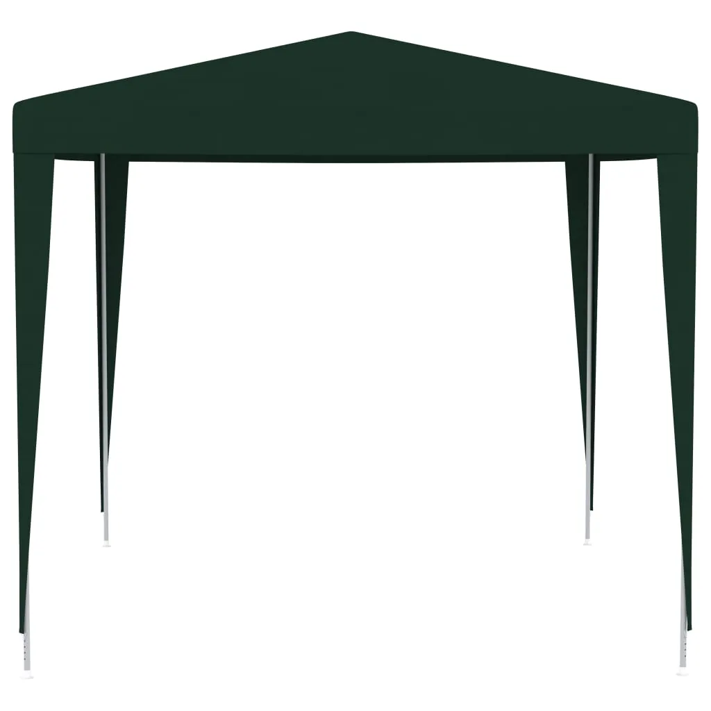 Professional Party Tent 2.5x2.5 m Green 90 g/m²