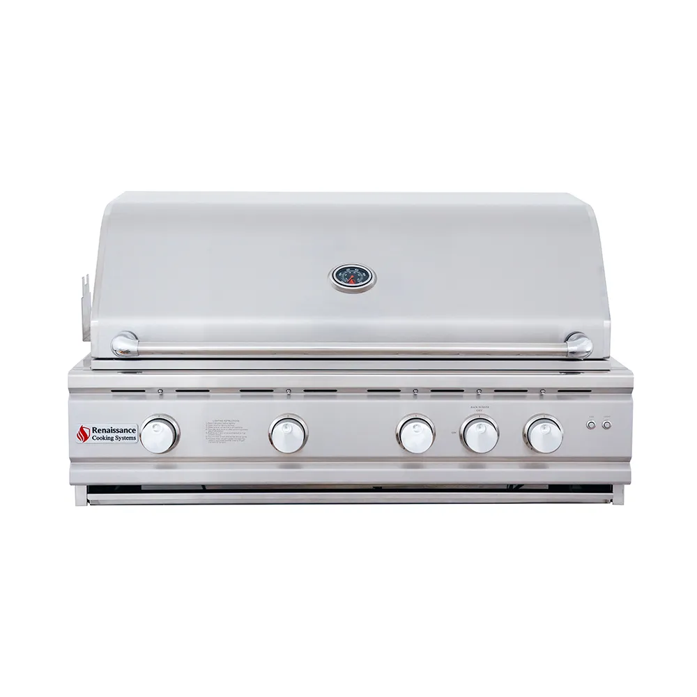 RCS Gas Grills - 38" Cutlass Pro Freestanding Grill - RON38B CK