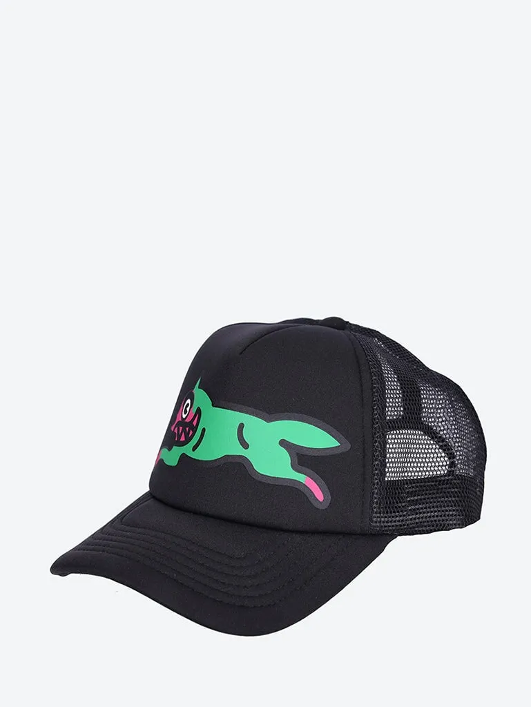 Running dog cap