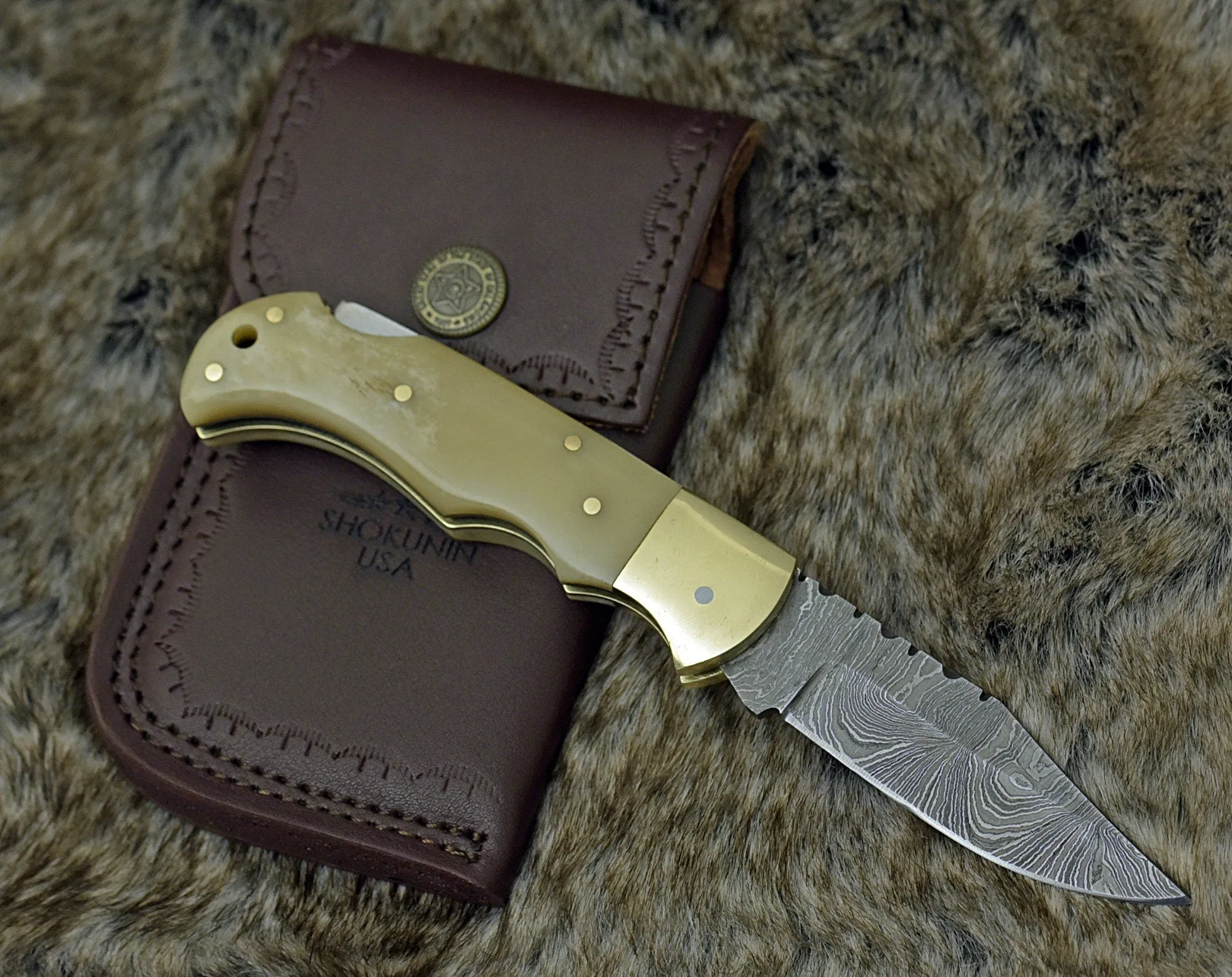 Shokunin USA Peck Folding Pocket Knife