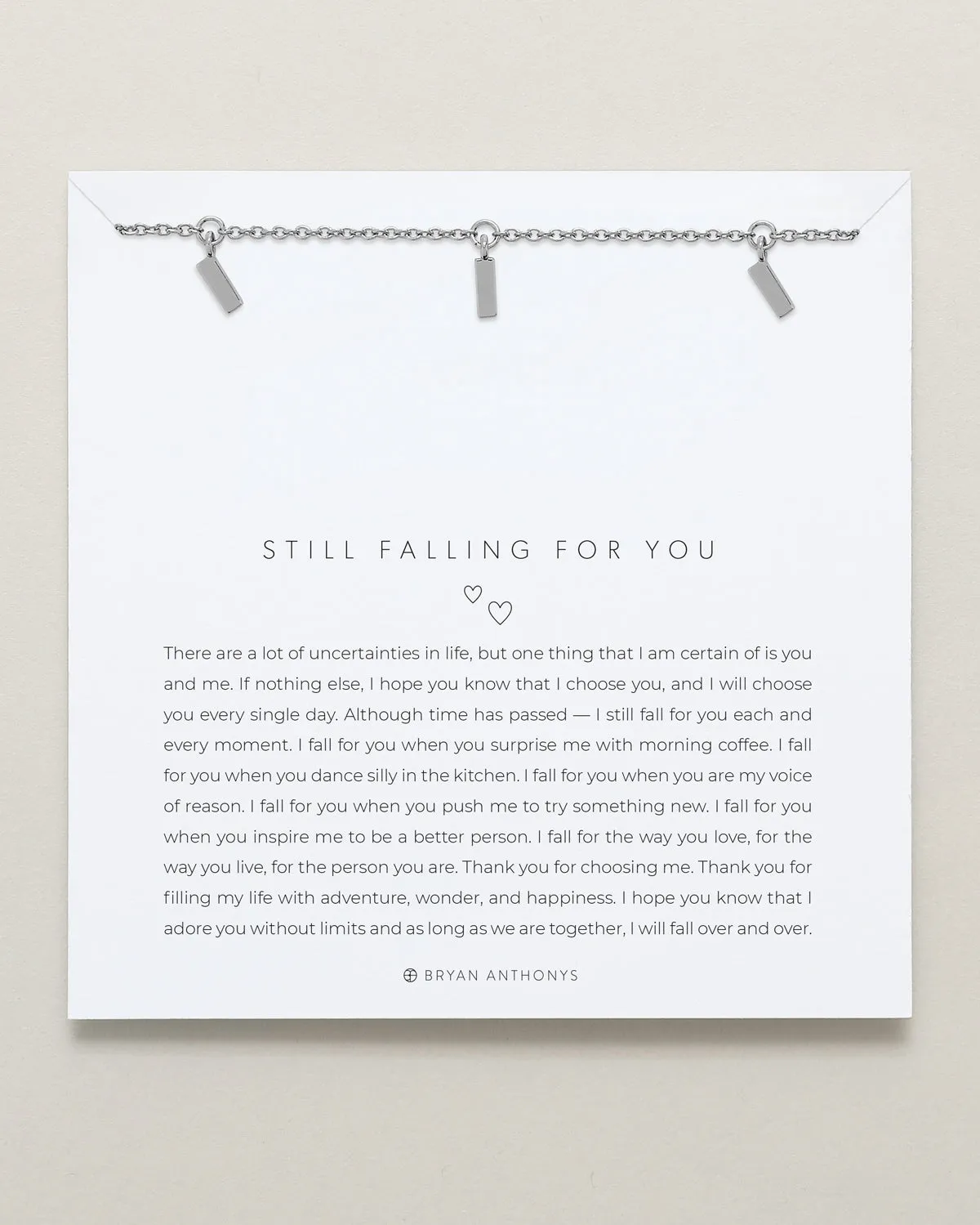 Still Falling For You Necklace