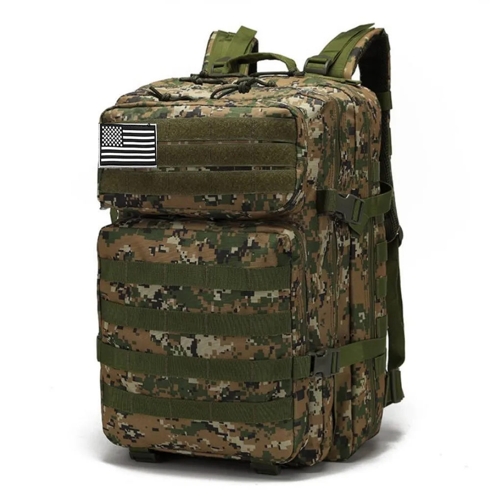 Tactical Military 45L Molle Rucksack Backpack by Jupiter Gear