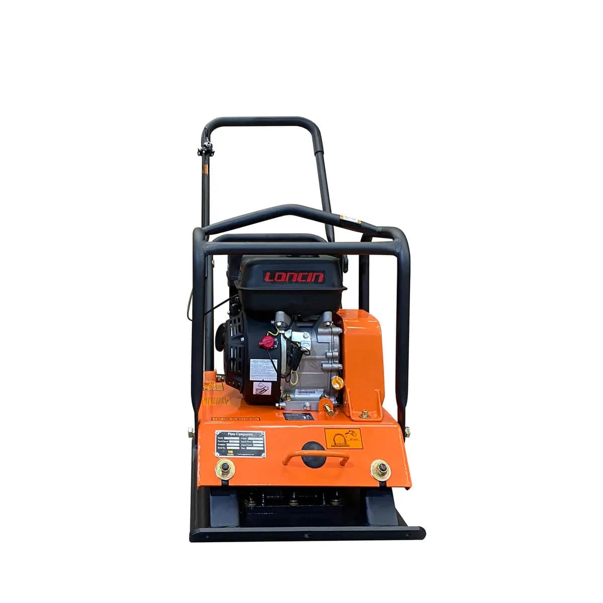 TMG Industrial Vibratory Plate Compactor, 3400 lb Compact Capacity, 6.5 HP Loncin Engine, TMG-PC90