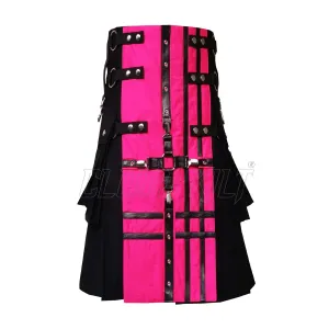 Unique Style Fashion Utility Hybrid Kilt