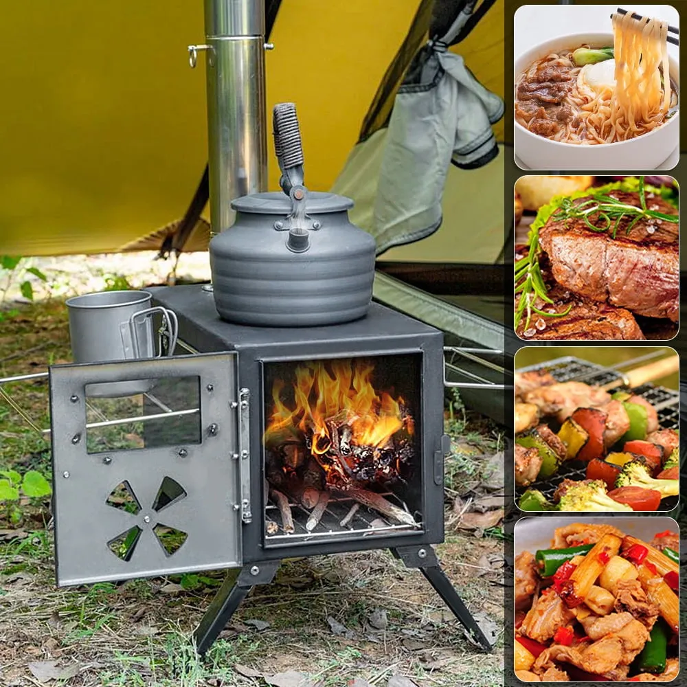 valiant stove, Camp Tent Firewood With Tent Firewood Stove With Chimney Firewood Stove Portable Camp Tent Firewood Wood Stove Firewood Portable Wood Stove Qinquan Lanru